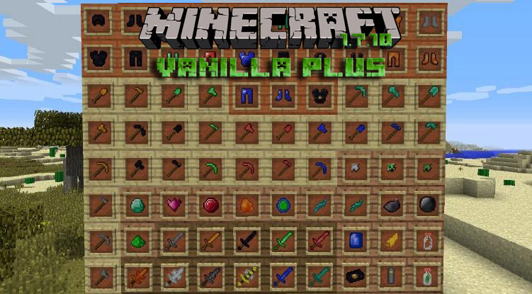 Мод Vanilla plus для Minecraft 1.12.2