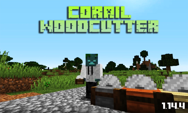 Скачать мод Corail Woodcutter для Майнкрафт 1.14.4