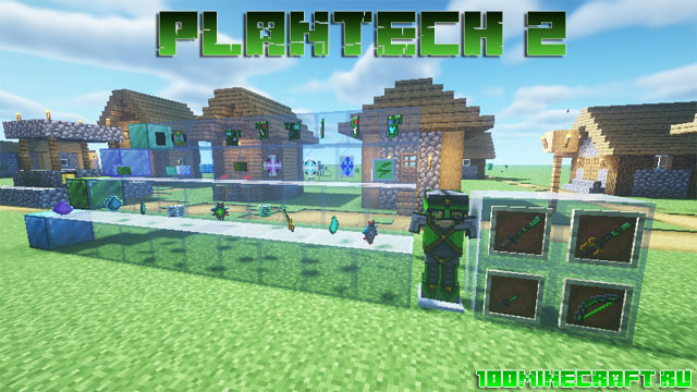 Мод Plantech 2 для Minecraft 1.16.5