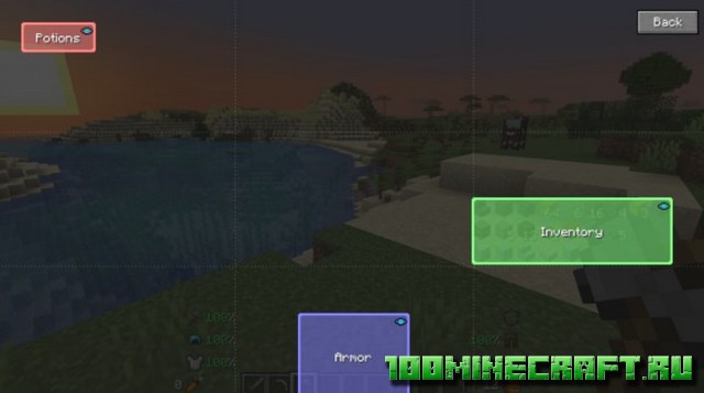 Мод Inventory HUD 1.19.3 для Майнкрафт Java Edition
