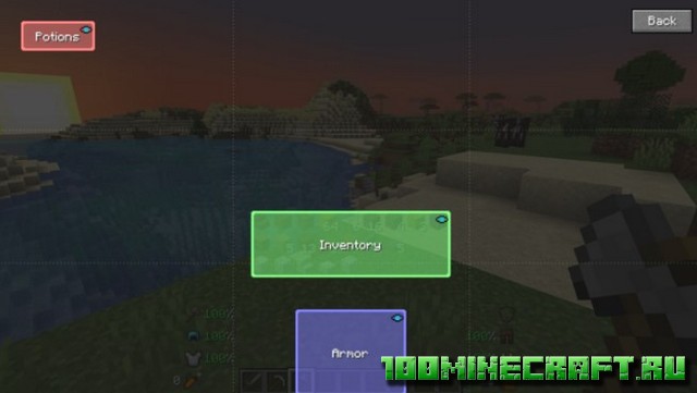 Мод Inventory HUD 1.19.3 для Майнкрафт Java Edition
