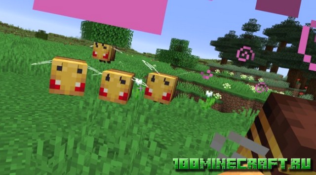 Мод Realistic Bees 1.19.3 для Minecraft Java Edition