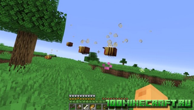 Мод Realistic Bees 1.19.3 для Minecraft Java Edition