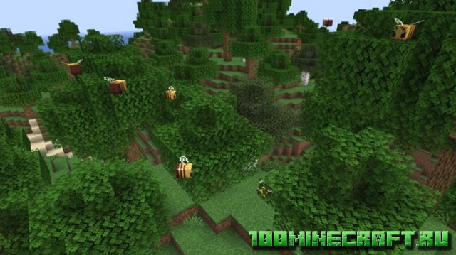 Мод Realistic Bees 1.19.3 для Minecraft Java Edition