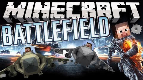Скачать мод Battlefield для Майнкрафт версии 1.7.10
