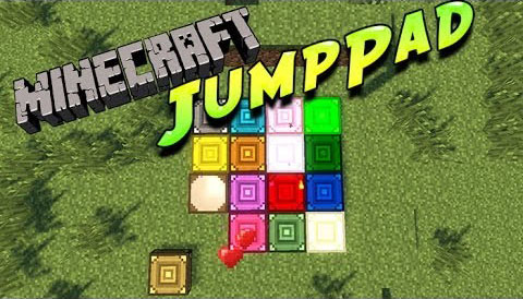 Скачать бесплатно мод JumpPad для Майнкрафт 1.7.10