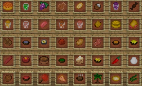 Скачать мод Lots of Food для Minecraft 1.7.10