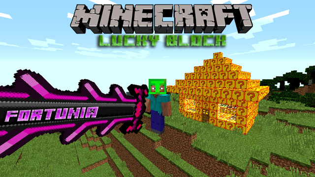Скачать мод Лаки Блок Фортуна для Minecraft 1.8.9