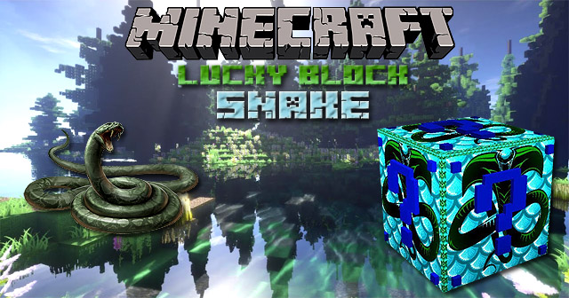 Мод Лаки Блок Snake для Minecraft 1.8.9