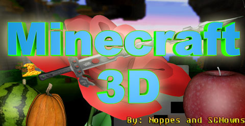 3D объекты - Скачать мод для Minecraft 1.4.7/1.5.2