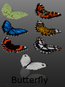 Бабочки / Mod Миникрафт 1.5.2 / Еще больше новых животных