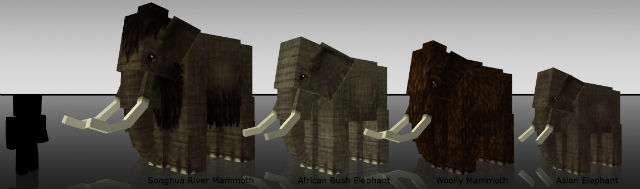 Слоны / Мод для Minecraft 1.5.2