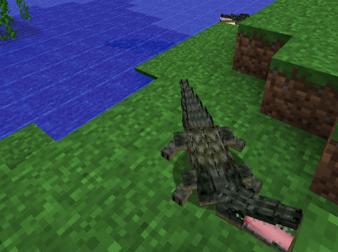 Скачать мод для Minecraft 1.5.2 / Крокодилы