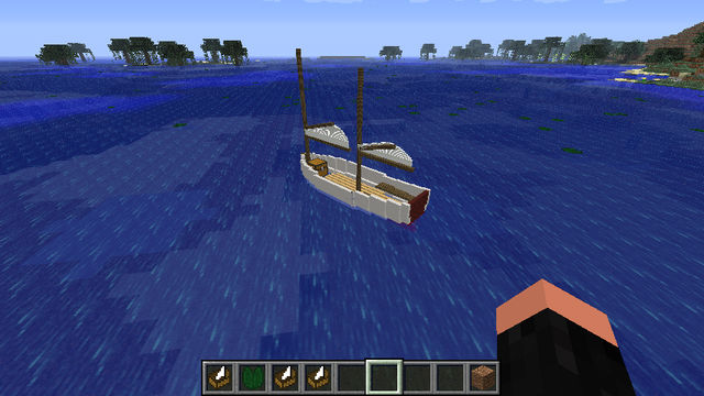Скачать бесплатно мод для Minecraft 1.5.2 / Новые лодки / SmallBoats