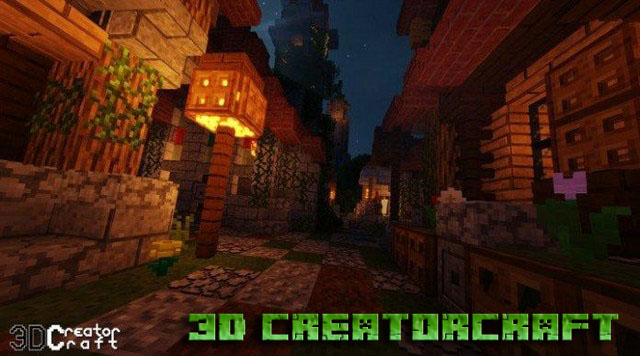 Скачать текстуры 3D CreatorCraft (NEW Update!) для Minecraft 1.12.2