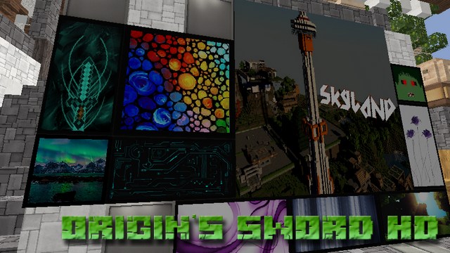 Текстуры Origins Sword HD на Майнкрафт 1.12.2