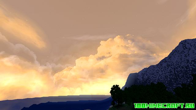 Текстуры Fancy Skies для Minecraft 1.16.5