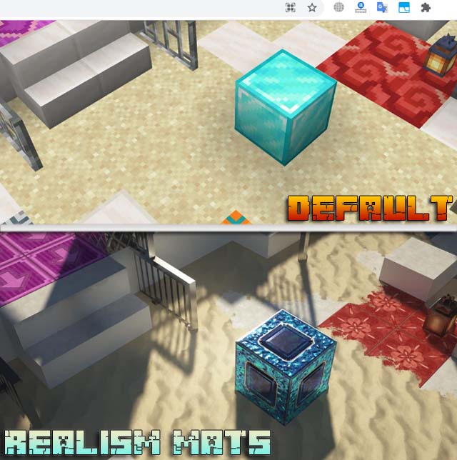 Скачать текстуры 512х для Minecraft 1.16.5 | Realism Mats