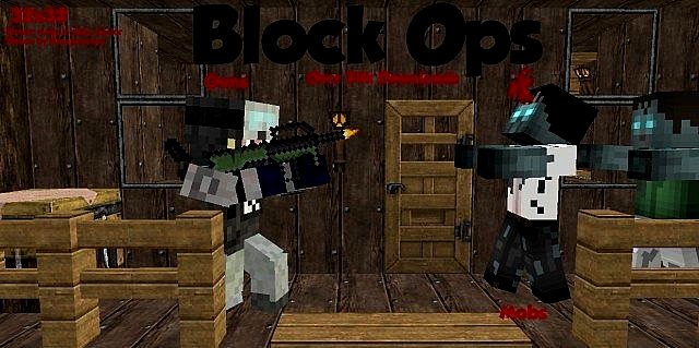 Бесплатно скачать текстуры Block Ops Зомби для Майнкрафт 1.7.9, 1.8