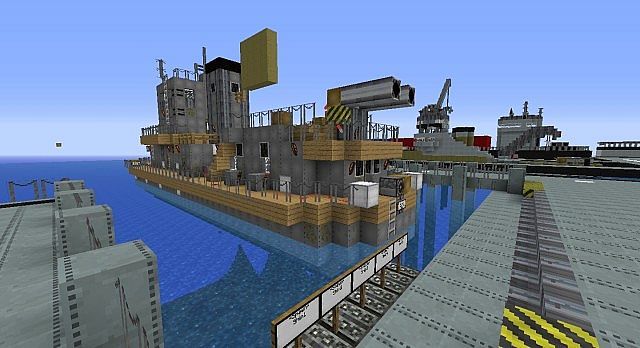 Скачать бесплатно текстуры Naval Battle Zone для Minecraft 1.8