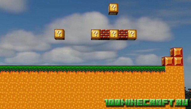 Текстуры Супер Марио для Minecraft 1.19 Java Edition