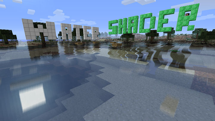 Скачать шейдеры для улучщения качества воды / Minecraft 1.6.2